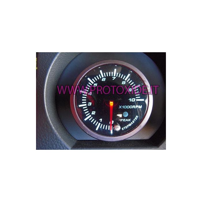 60mm 10000 rpm tachometer with memory Engine tachometer and shift lights