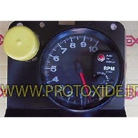 Engine tachometer and shift lights