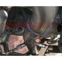 Turbo Diesel engine downpipe